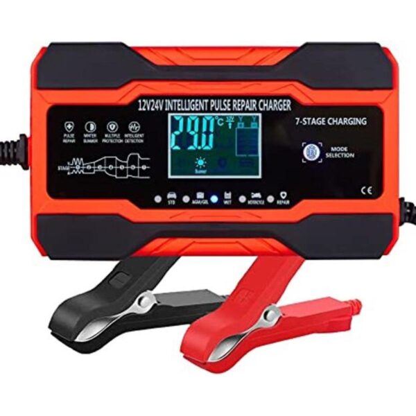 ABLY Cargador de batería de 10 amperios para automóvil_1