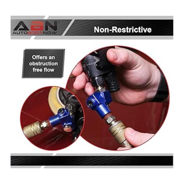 ABN Conector giratorio NPT de 360 grados con control de