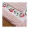 Abreeze Juego de 2 alfombras de baño antideslizantes con_5