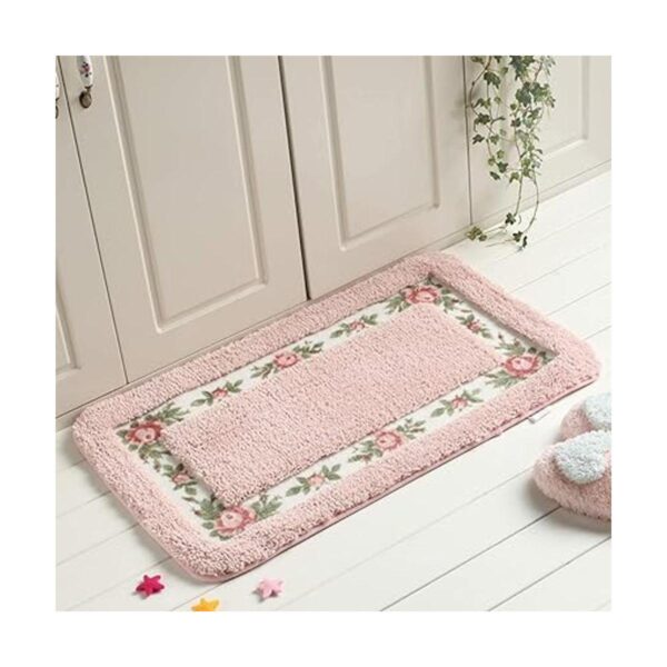 Abreeze Juego de 2 alfombras de baño antideslizantes con_4