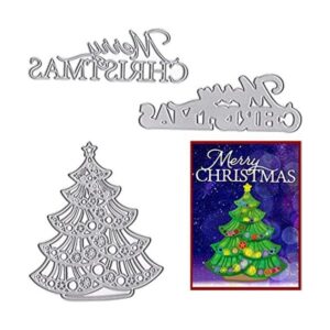 ABTOLS Troqueles de corte de metal de Feliz Navidad para_1