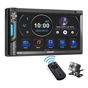 ABSOSO Sistema estéreo de coche de doble DIN Reproductor_1