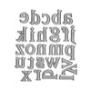 26 troqueles de corte de letras minúsculas de metal 26_1