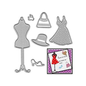 Perchero de metal para cortar vestidos troqueles de corte_1