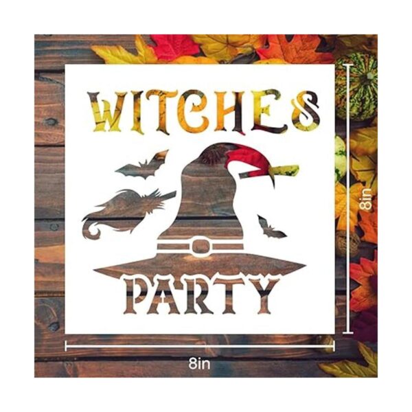 9 plantillas de pintura de decoración de Halloween