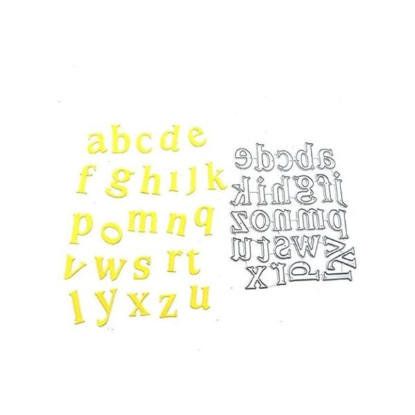 26 troqueles de corte de letras minúsculas de metal 26_3
