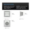 AC Infinity Pared para conductos de montaje en pared 6_4