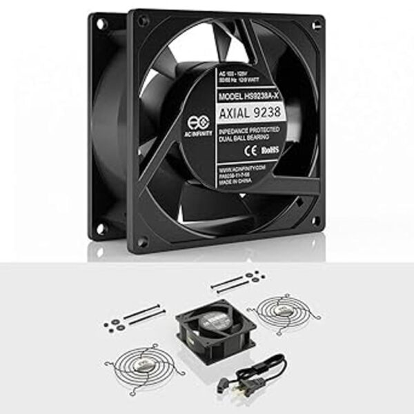 AC Infinity AXIAL 9238 ventilador para muffins 120 V CA_2