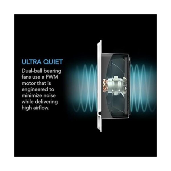 AC Infinity AIRTAP T4 Ventilador silencioso con control