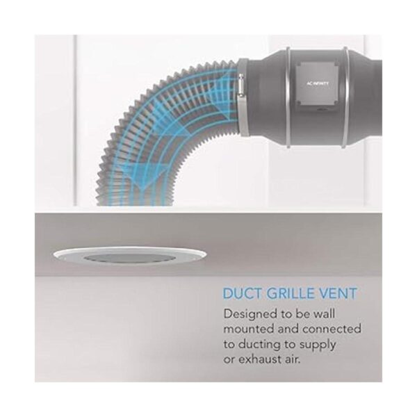 AC Infinity Rejilla de ventilación para conductos de 4_2