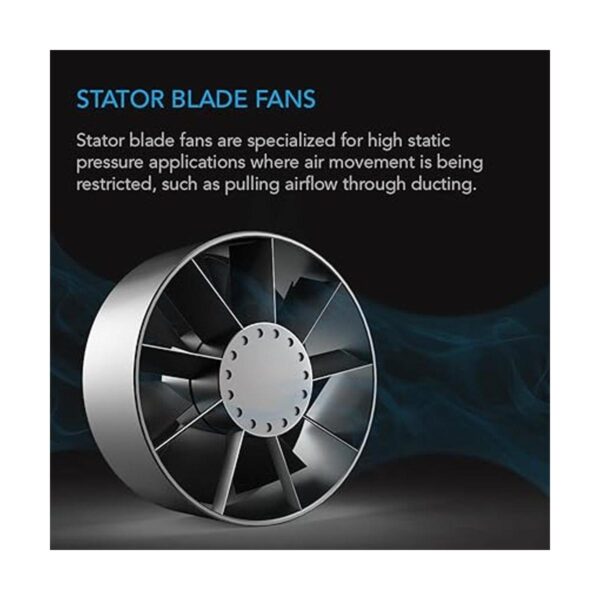 AC Infinity AIRTAP T4 Ventilador silencioso con control