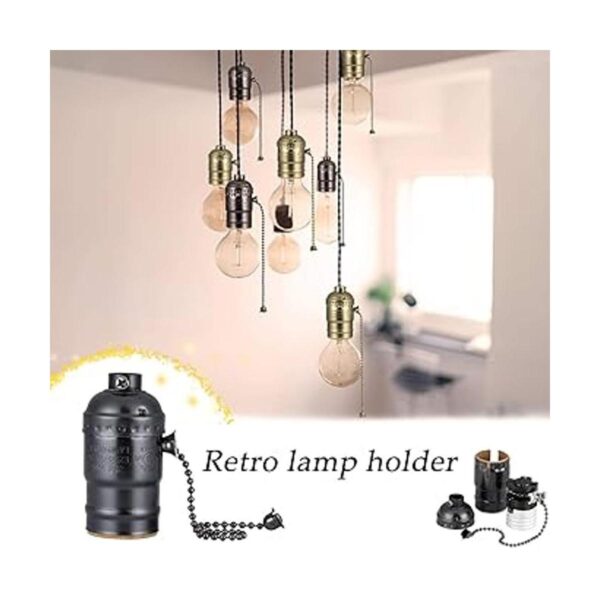 E26 Enchufe de luz vintage tamaño mediano estándar para_2