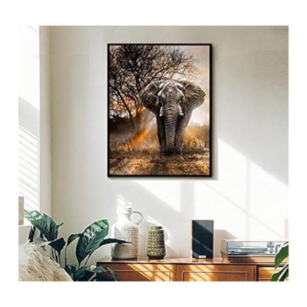 ACANDYL Pintura por número de elefante para manualidades_3