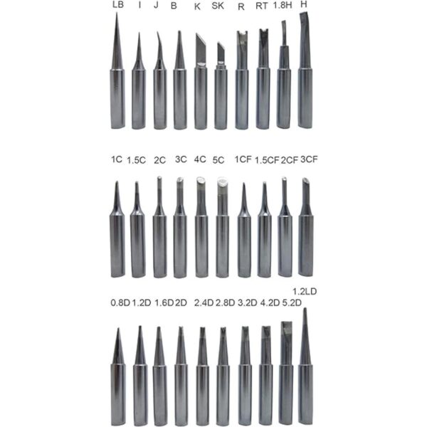 30 puntas de soldadura 2952.8 ft para Hakko 936 937 888D