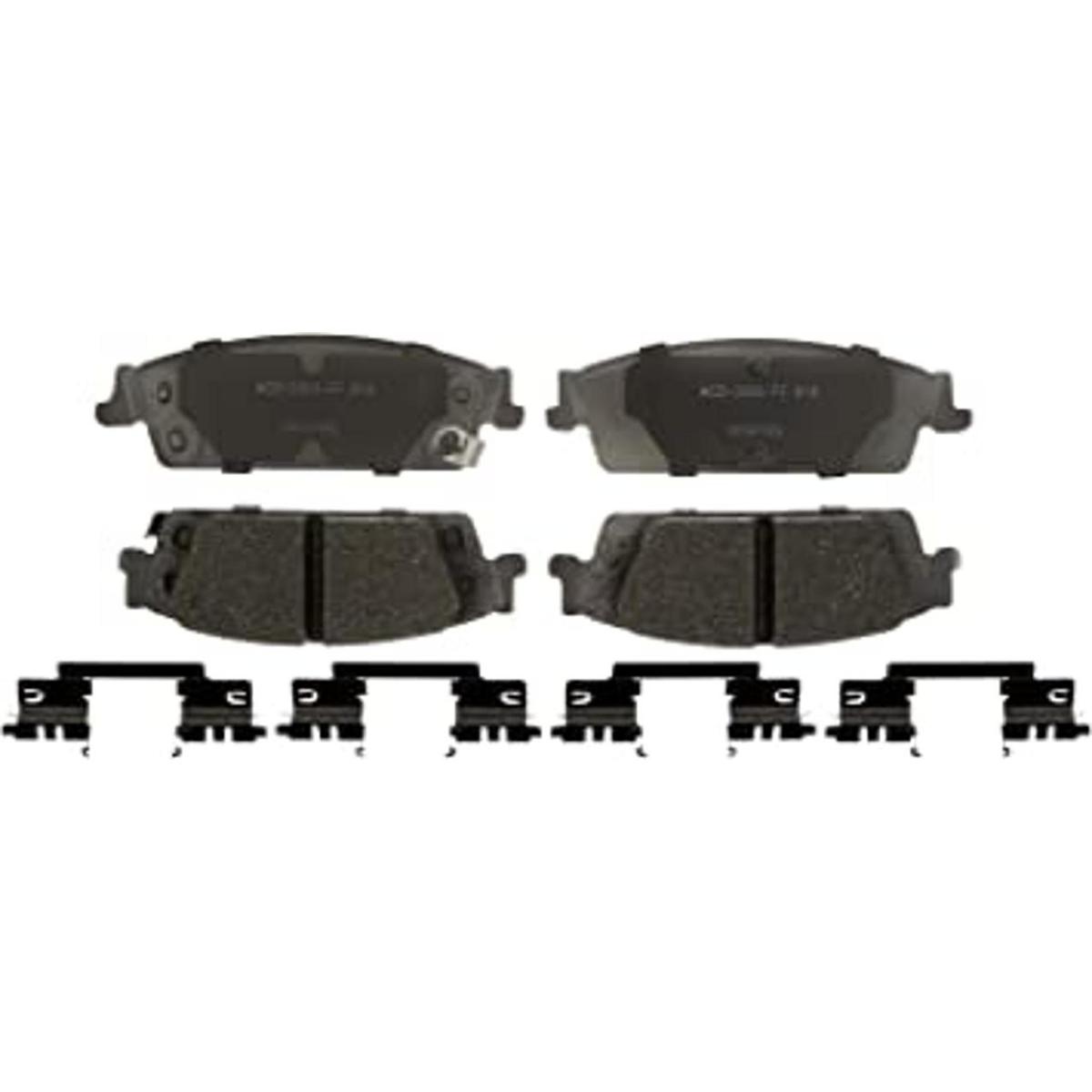 ACDelco Silver 14D1707CHF1 Juego de pastillas de freno de