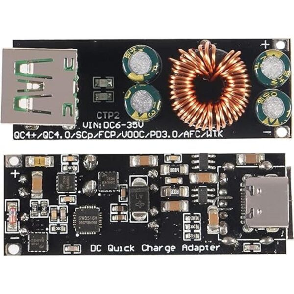 ACEIRMC 60W 635V DC to USB Type C PD 3.0 QC4 Type A QC3.0_2