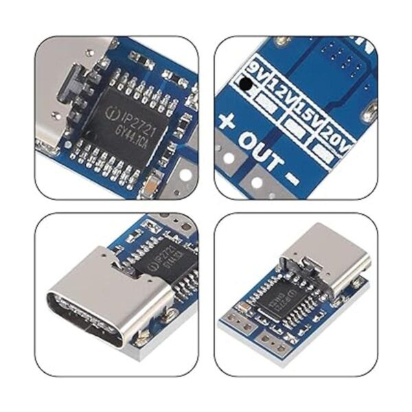 ACEIRMC USBC PD 9V DC Módulo de disparador de potencia de_3