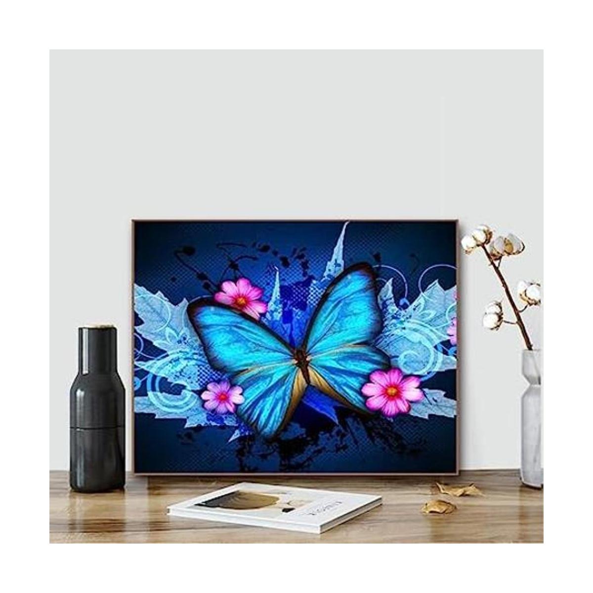 ACENGXI Kit de pintura de mariposa por números para