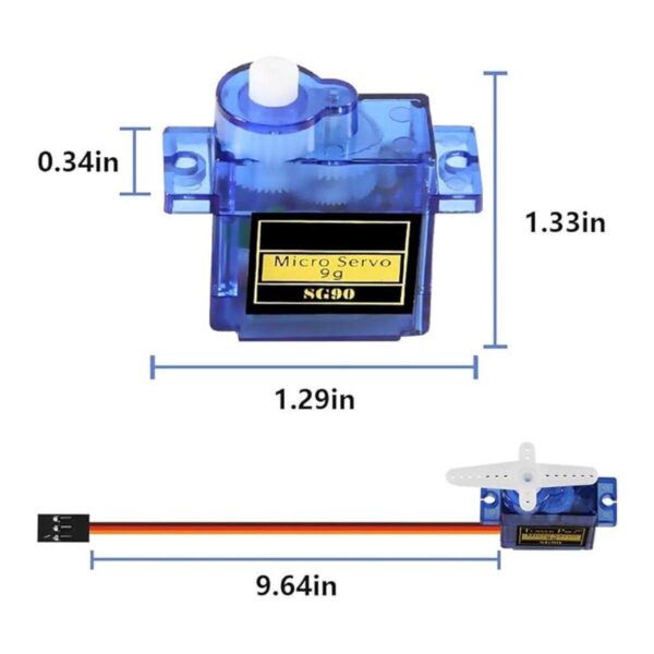 ACEIRMC SG90 Servo Motor Micro Servo 9G Servo Motor para