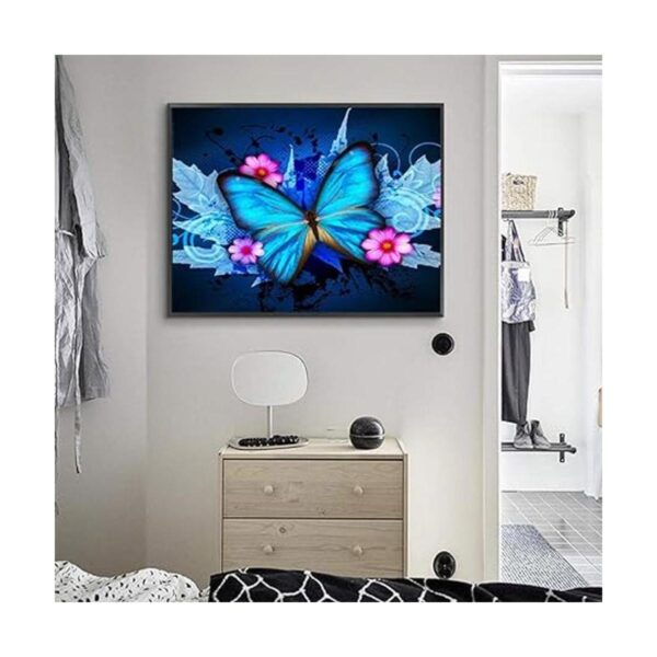 ACENGXI Kit de pintura de mariposa por números para