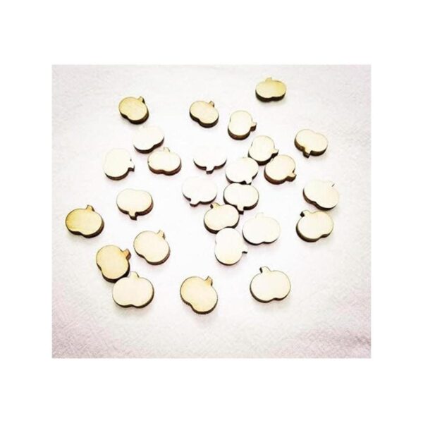 Pendientes de madera de calabaza joyería de madera sin_2