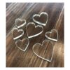 Tarjeta de acrílico transparente con forma de corazón en_2