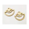 30 piezas en cascada con forma de medio círculo aretes de_1