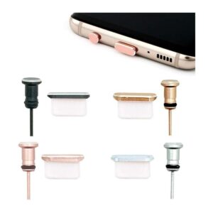 Juego de 4 tapones antipolvo compatibles con puerto de_1