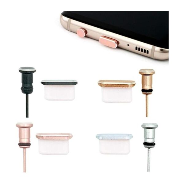 Juego de 4 tapones antipolvo compatibles con puerto de_1