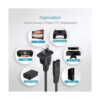 Cable de alimentación de repuesto para impresora Epson UL_4