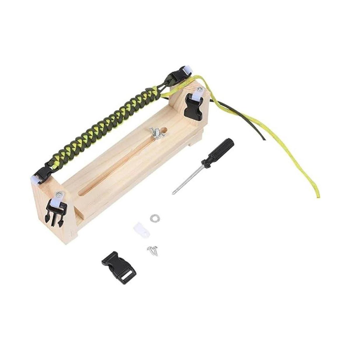 Pulsera de cuerda de paracaídas de longitud ajustable