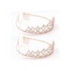 Juego de tiara para niña de cumpleaños y diamantes de_5