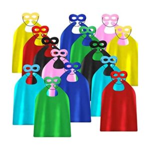 ADJOY Capas y máscaras de superhéroe para niños para_1