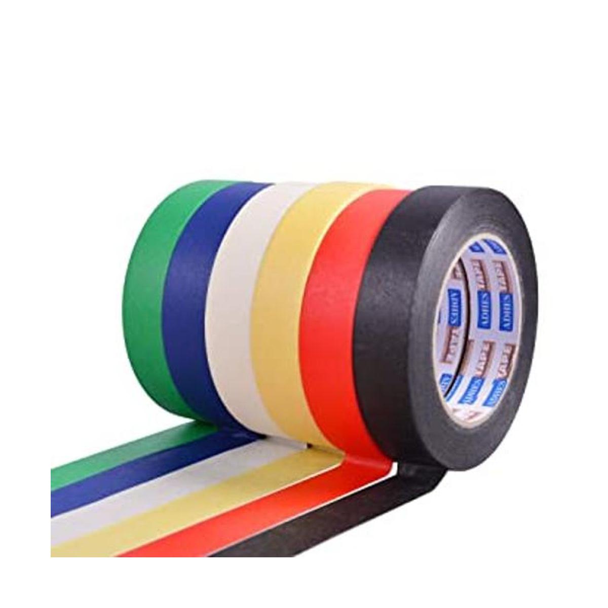 Cinta adhesiva de colores para pintores cinta de pintura