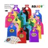 ADJOY Calcomanías grandes para fiesta de superhéroes_3