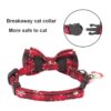 ADOGGYGO Collar de gato de Navidad con bonita campana de_5