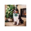 ADOGGYGO Paquete de 2 collares de Navidad para perros con