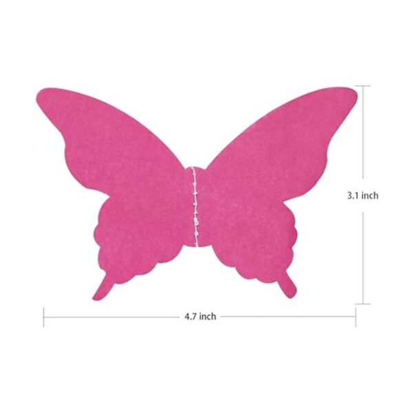 ADLKGG Guirnalda colgante de mariposa para decoración de