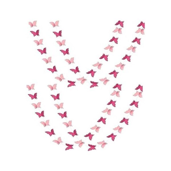 ADLKGG Guirnalda colgante de mariposa para decoración de