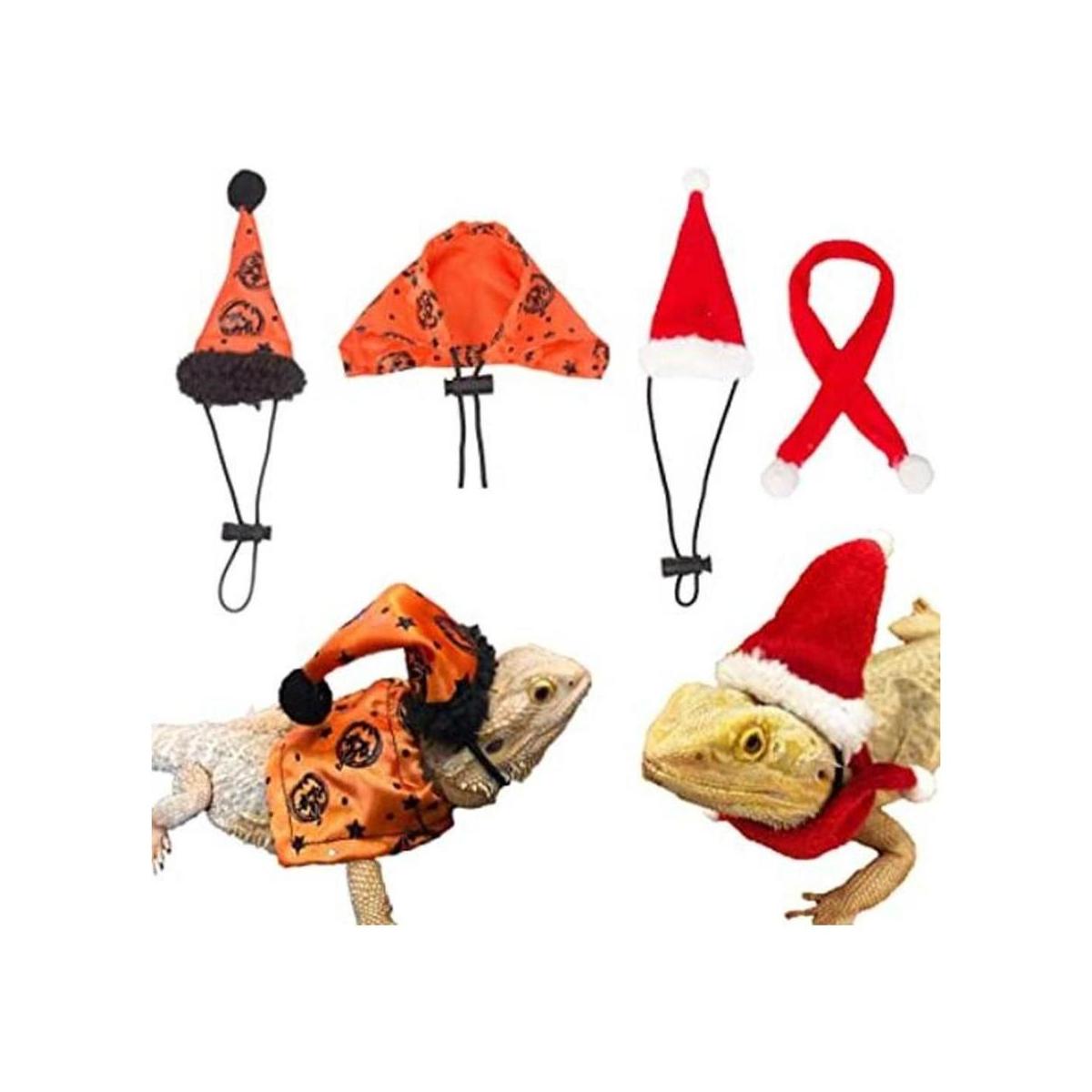 ADOGGYGO Conjunto de bufanda de sombrero de Halloween de