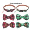 ADOGGYGO Collar de Navidad para perros pequeños medianos