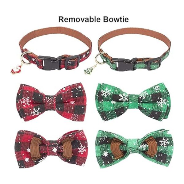 ADOGGYGO Collar de Navidad para perros pequeños medianos