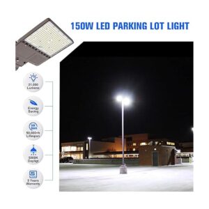 Luz LED de estacionamiento de 150 W iluminación LED de_2