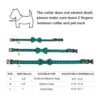 ADOGGYGO Collar de perro de Navidad con lazo collares_6