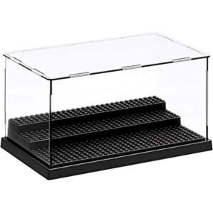 AELS Vitrina acrílica de 3 niveles vitrina a prueba de_1