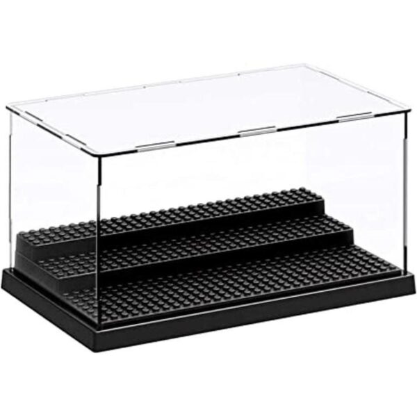 AELS Vitrina acrílica de 3 niveles vitrina a prueba de_1
