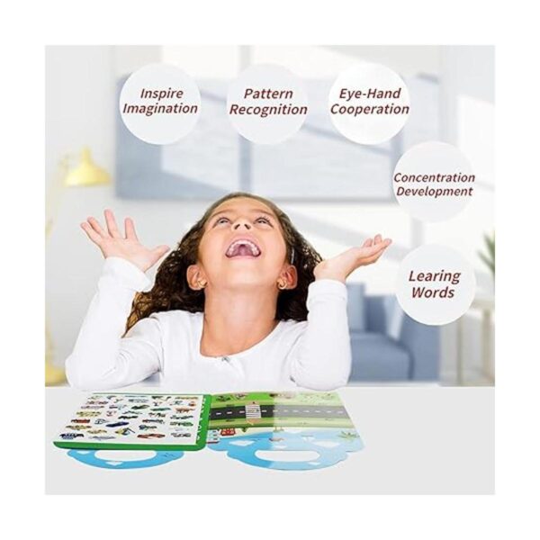 Libro de calcomanías reutilizables para el aprendizaje_3