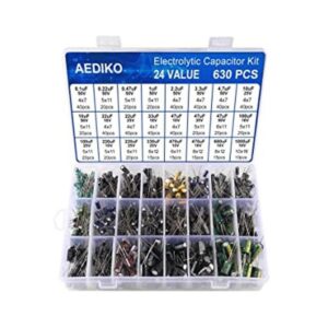 AEDIKO Juego de condensadores electrolíticos de aluminio_1