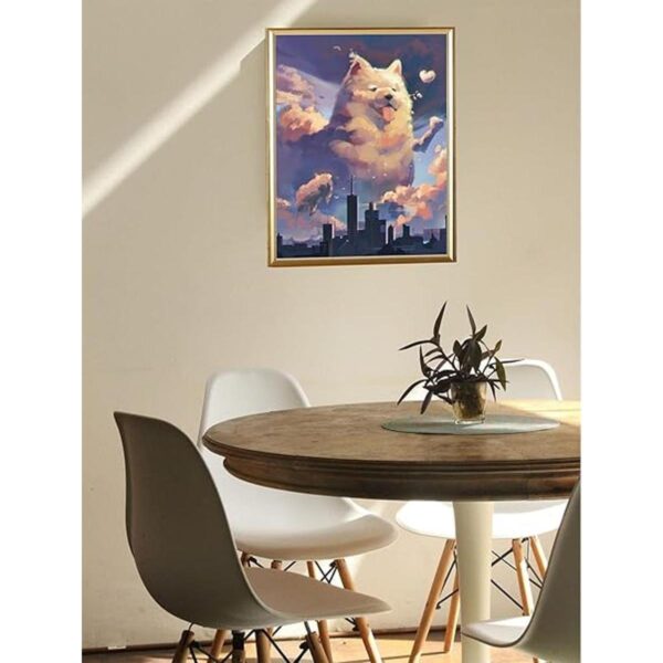 AEBORN Kits de pintura de diamantes para perros pintura