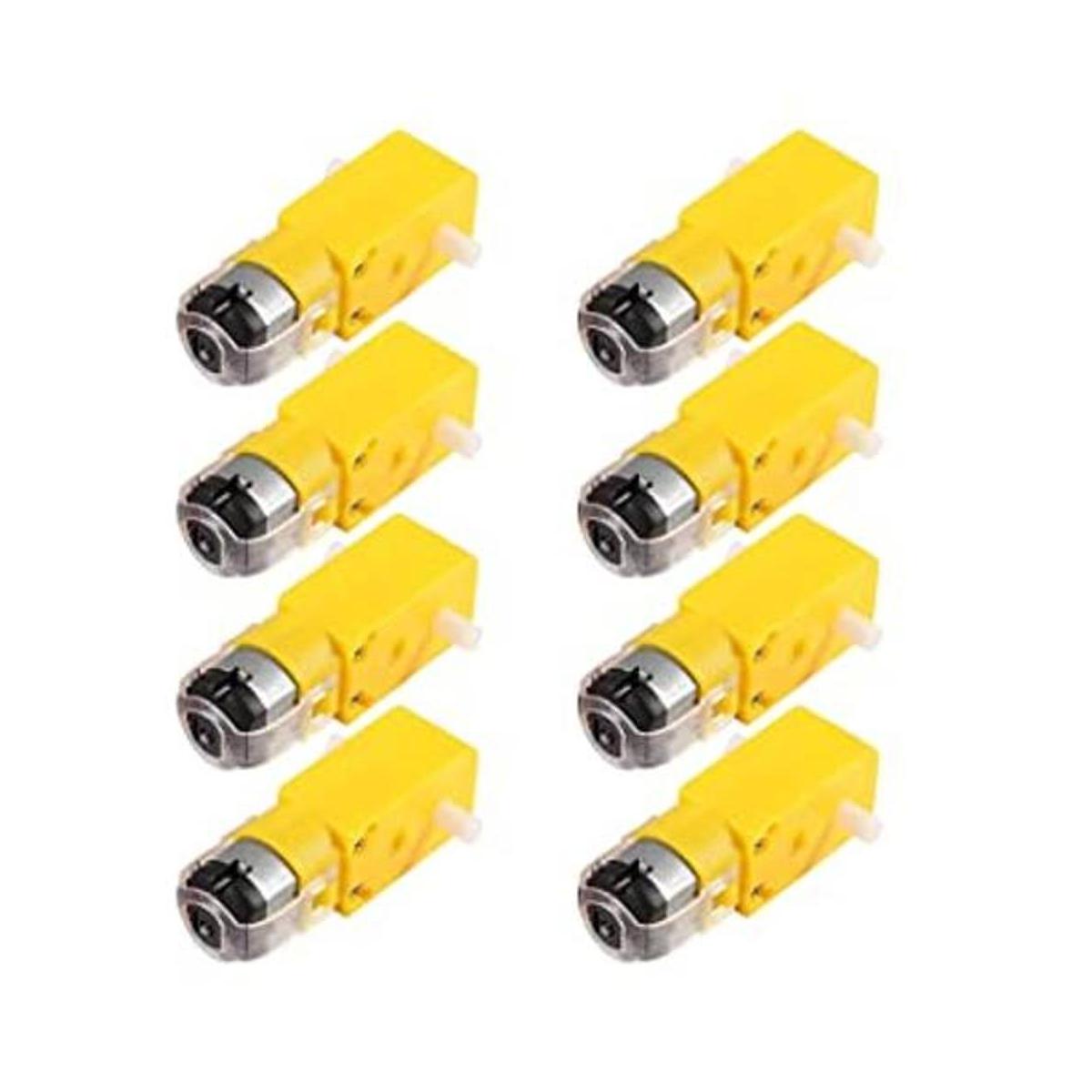 AEDIKO Motor TT DC eléctrico de 3 V6 V de doble eje